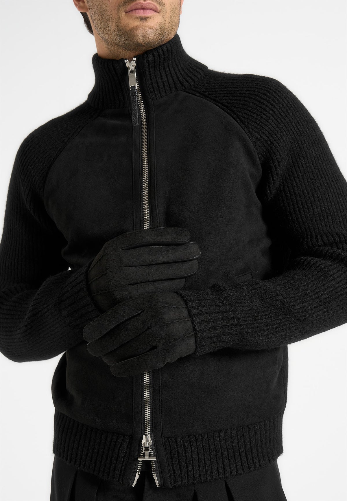 mario-suede-gloves-black
