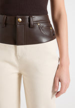 leather-denim-boyfriend-jeans-cream-brown