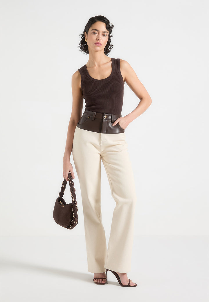 leather-denim-boyfriend-jeans-cream-brown