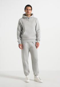 JS004 - Signature Regular Fit Hoodie - Marl Grey