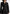 Thalia - Asymmetric Tailored Double Breasted Blazer - Black