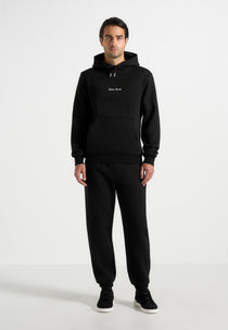 JS004 - Signature Regular Fit Hoodie - Black