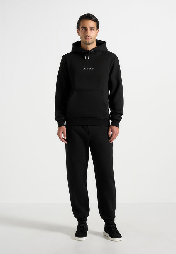 JS004 - Signature Regular Fit Hoodie - Black