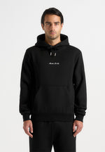 Gustave - Signature Regular Fitted Hoodie - Black