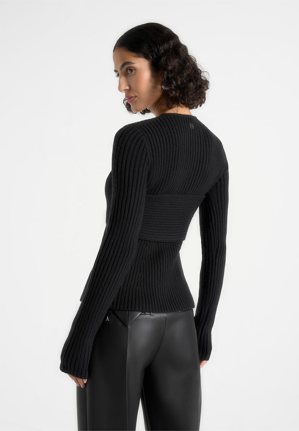 marisa-2-in-1-knit-bandeau-cardigan-black