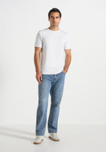Matteo - Regular Fit Cotton T-Shirt - White