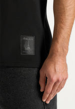 Matteo - Regular Fit Cotton T-Shirt - Black