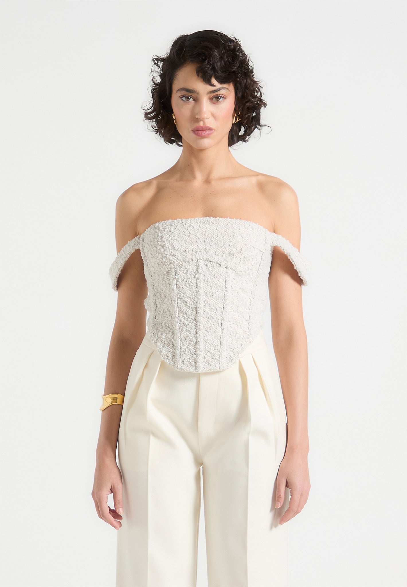 bonnie-boucle-bardot-corset-top-off-white