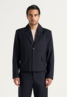 silas-pinstriped-tailored-cropped-blazer-navy