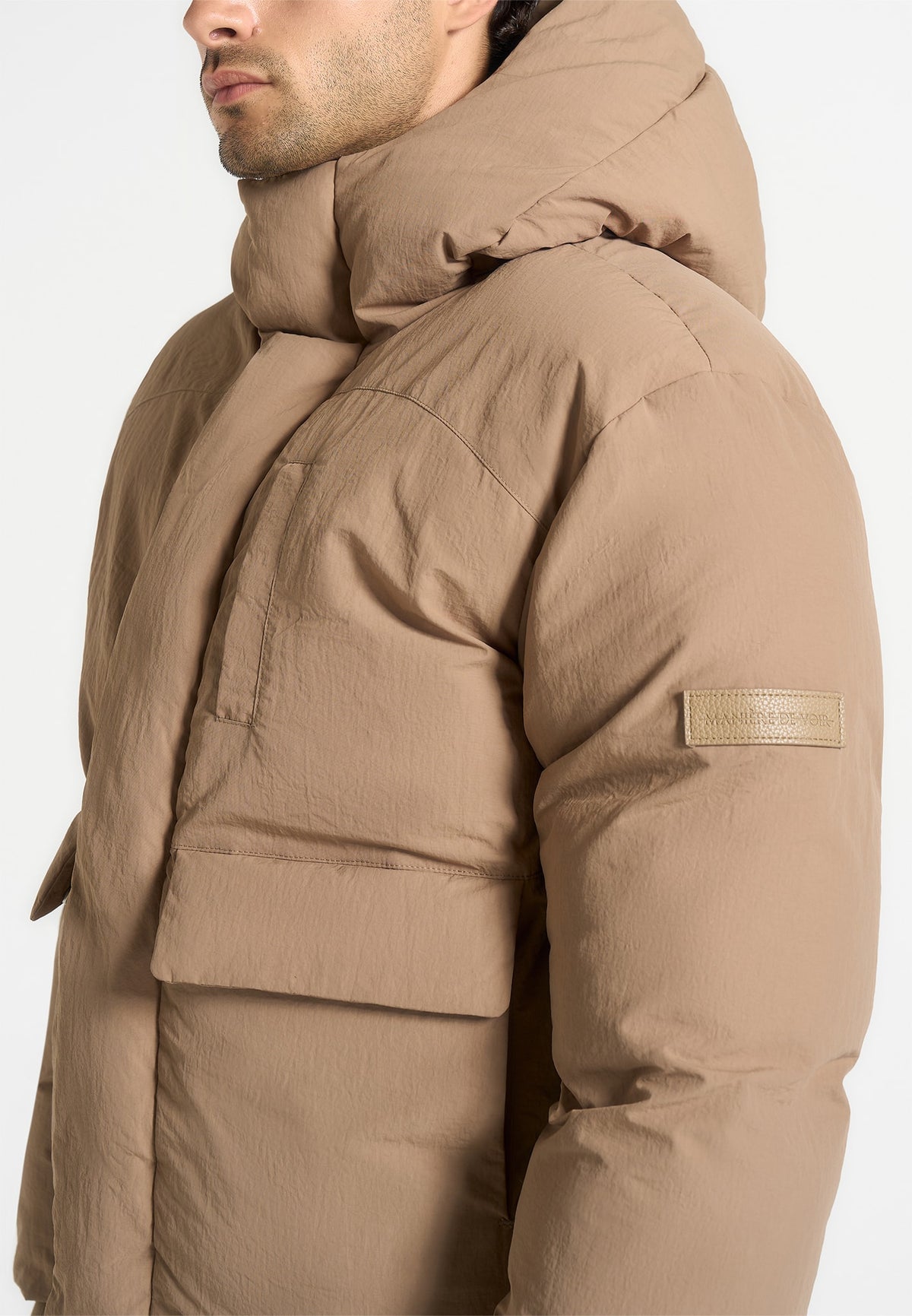 casey-unisex-minimal-raglan-puffer-jacket-taupe