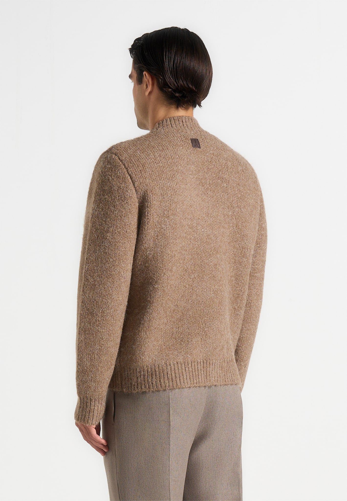 dani-unisex-asymmetric-brushed-wool-knit-cardigan-taupe