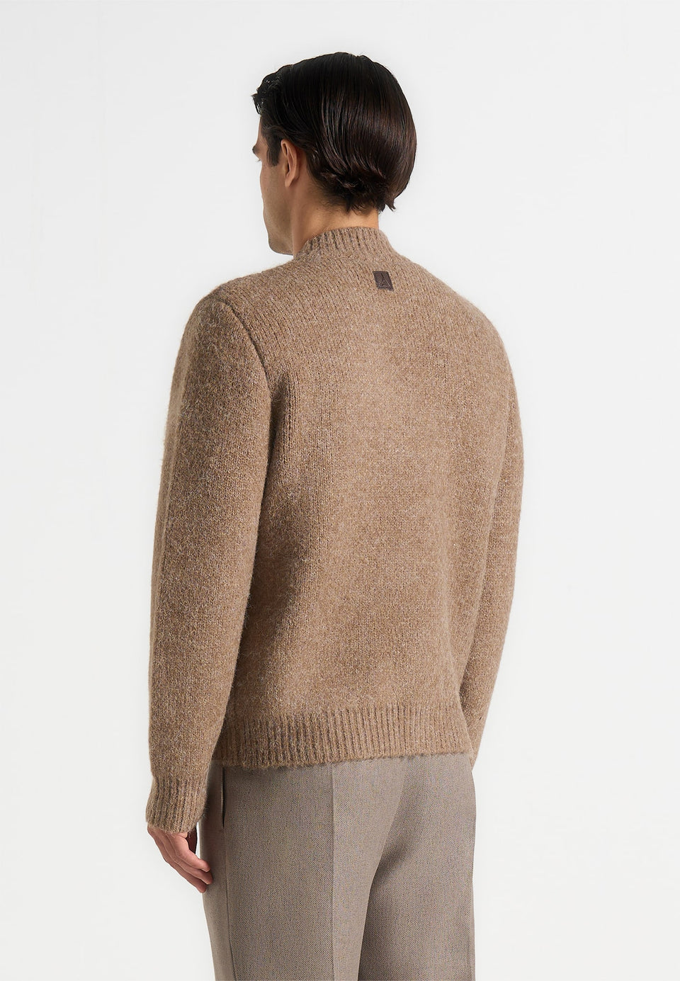dani-unisex-asymmetric-brushed-wool-knit-cardigan-taupe