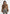 Kena - Vintage Leather & Plush 2-in-1 Gilet Jacket - Taupe