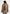 Kena - Vintage Leather & Plush 2-in-1 Gilet Jacket - Taupe