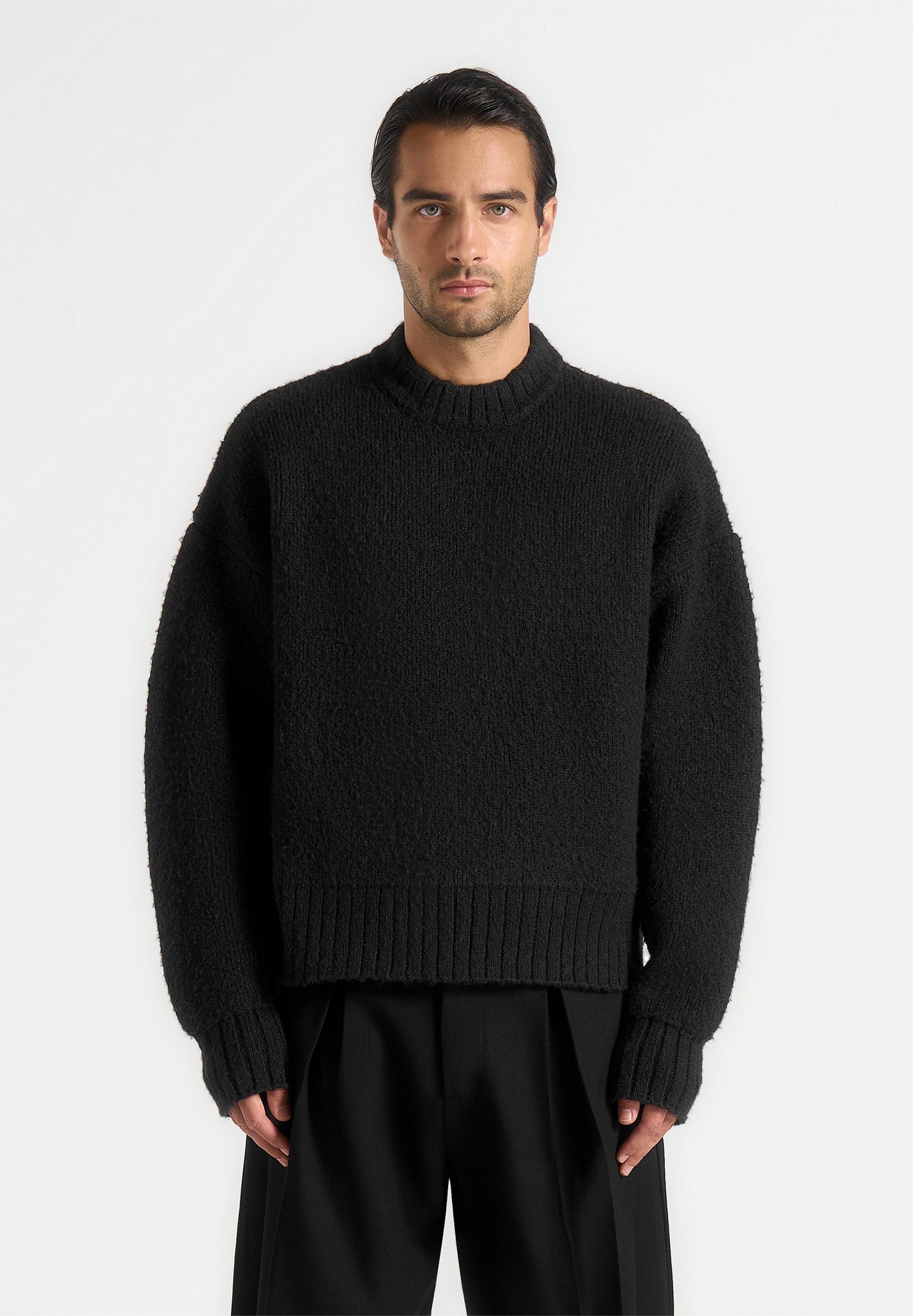 kw001-brushed-wool-knit-jumper-black