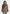 Kena - Vintage Leather & Plush 2-in-1 Gilet Jacket - Taupe