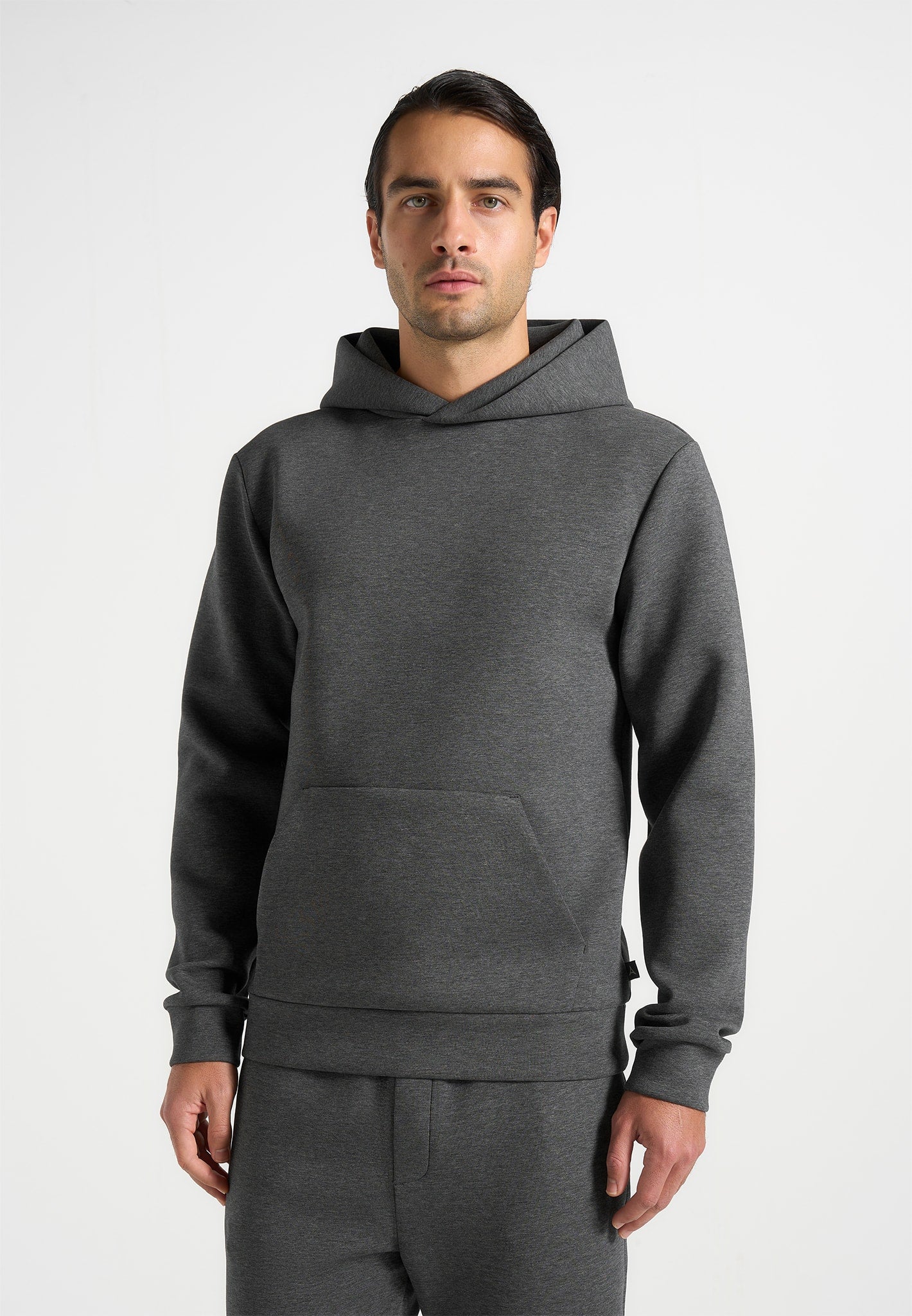 js007-neoprene-minimal-regular-fit-hoodie-charcoal-grey