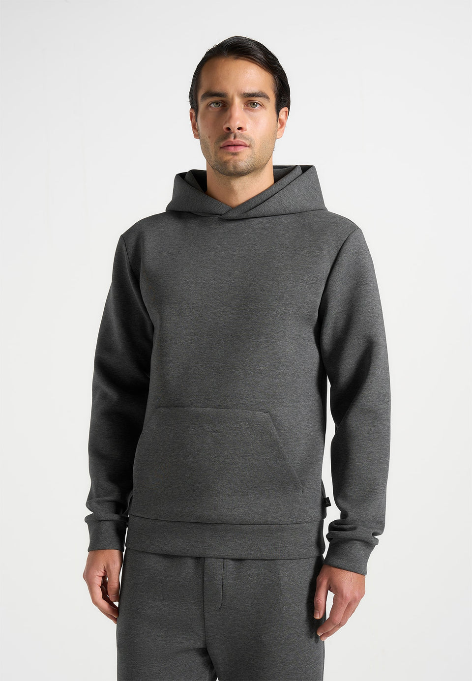 js007-neoprene-minimal-regular-fit-hoodie-charcoal-grey