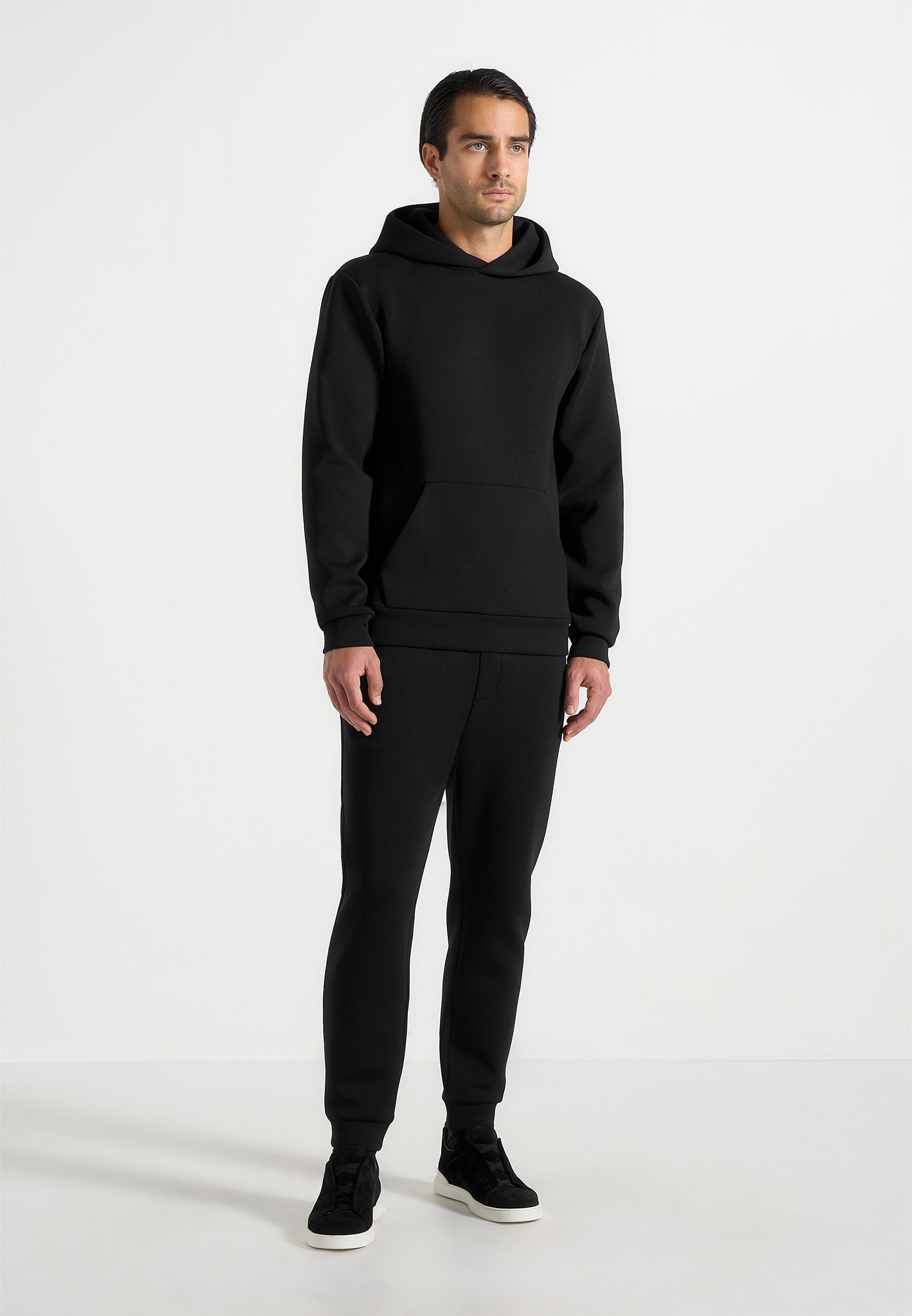 js007-neoprene-minimal-regular-fit-hoodie-black