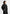 Elora - Wool Blanket Stitch Belted Longline Coat - Black
