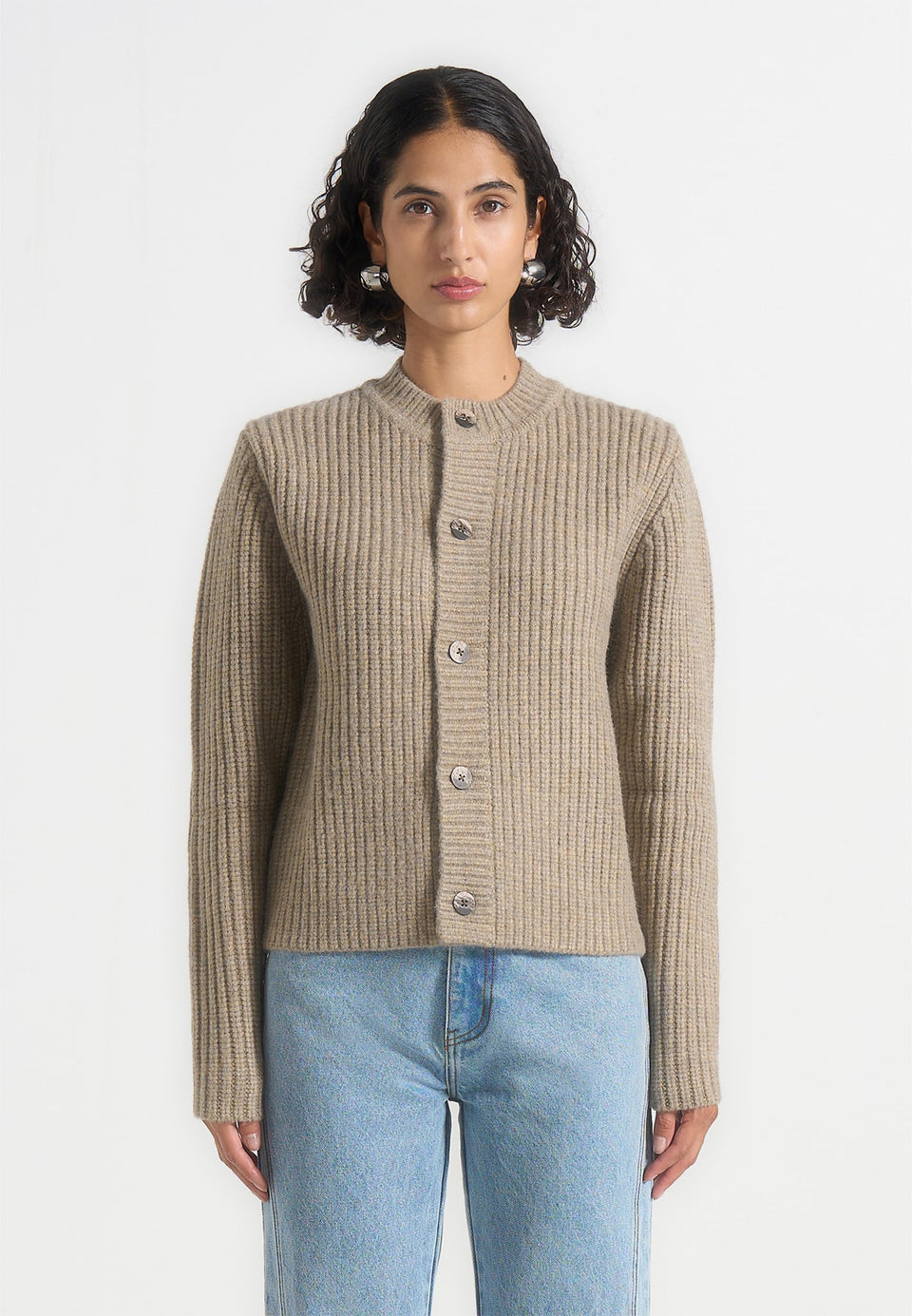 alix-unisex-crewneck-ribbed-knit-cardigan-beige