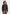 Ariel - Unisex Plush Collar Speckled Knit Jacket - Brown