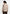 Jacques - Unisex Double Layer V-Neck Knit Jumper - Beige/Cream