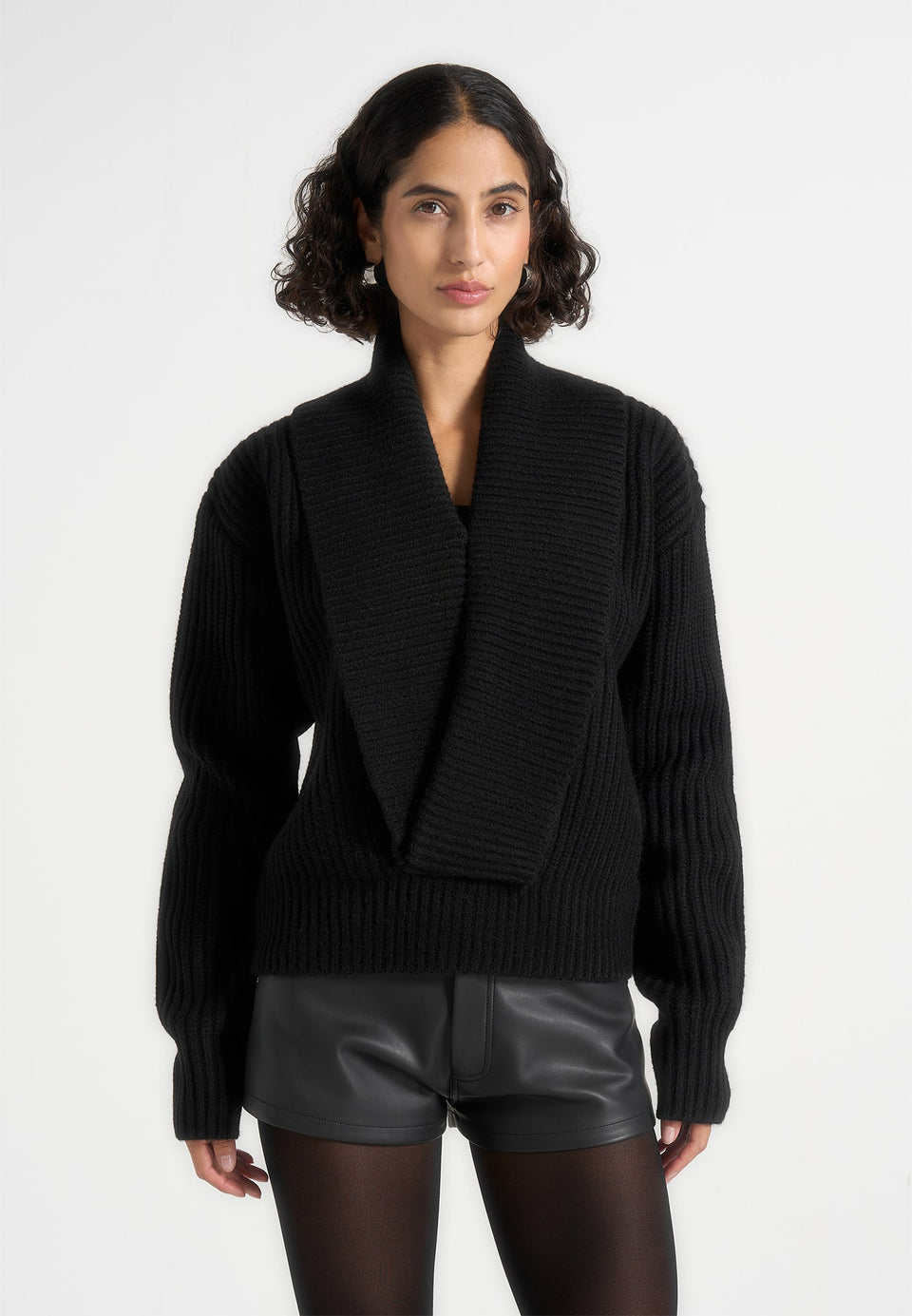 azra-plunge-knit-jumper-black-1