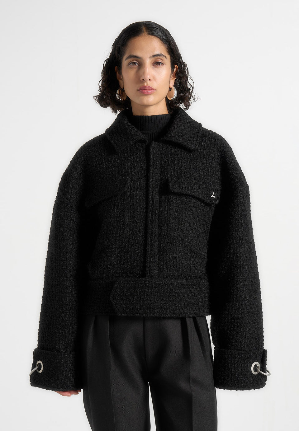 naela-boxy-tweed-jacket-with-cuff-detail-black