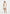 Elise - Tailored Pleated Skort with Belt - Cream