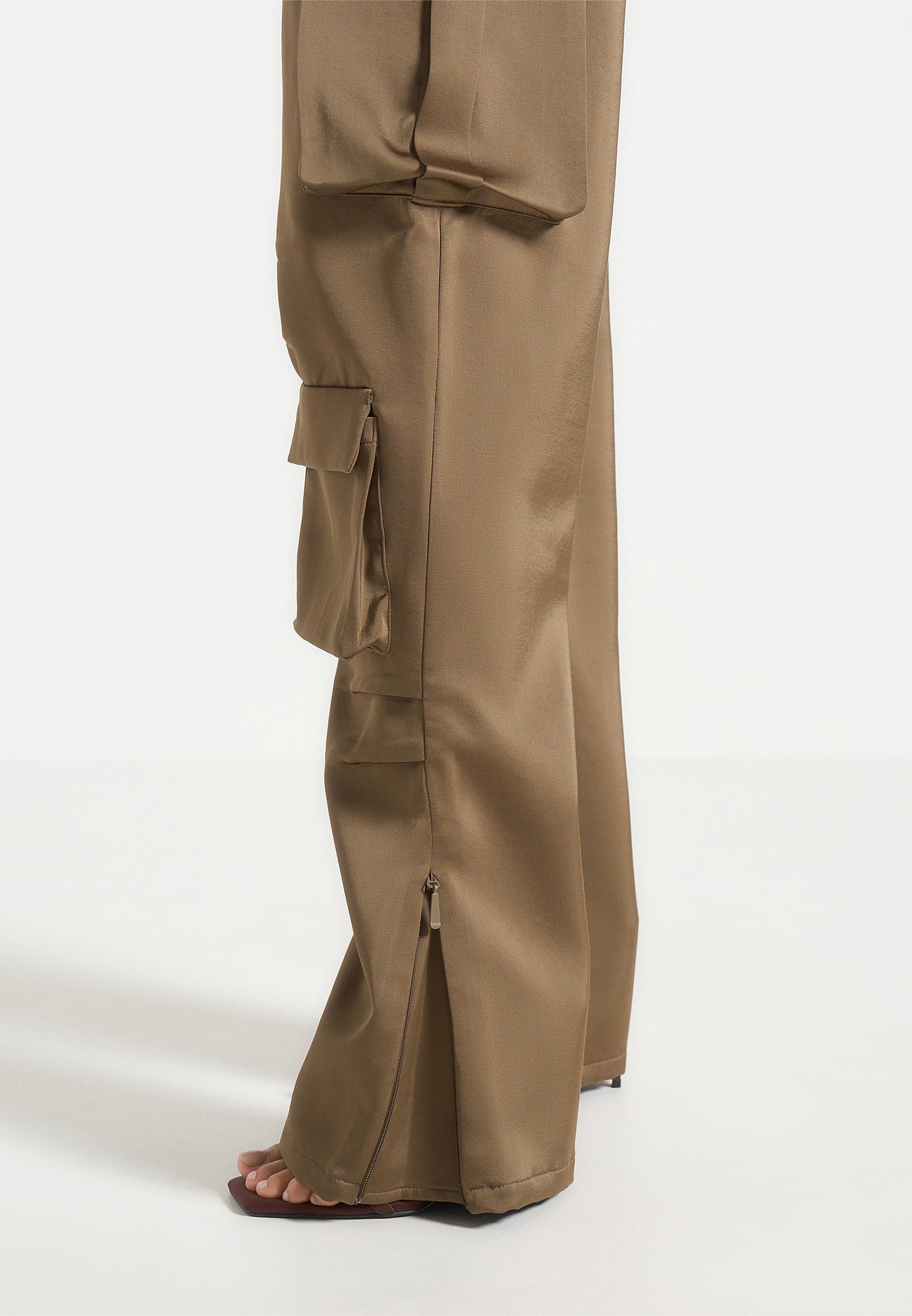 satin-high-waisted-cargo-pants-dark-olive