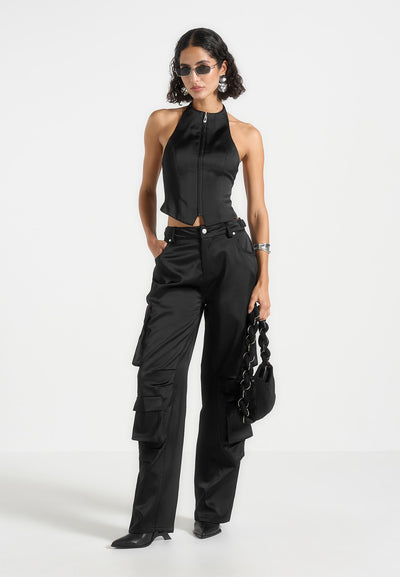 satin-halterneck-backless-top-black