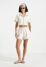 satin-cropped-shirt-with-piping-off-white