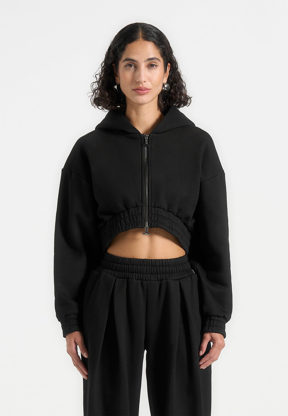 josiane-relaxed-zip-through-hoodie-black