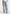 Anne - Denim High Waisted Boucle Cargo Pants - Mid Blue