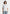 TS007 - Unisex Relaxed Fit Cotton T-Shirt - White