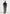 KW003 - Fitted Mock Neck Wool-Blend Jumper - Navy