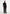 KW003 - Fitted Mock Neck Wool-Blend Jumper - Black
