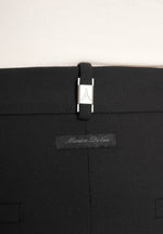 Hubert - Slim Fit Tailored Trousers - Black
