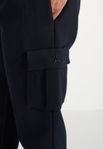 Twill Cargo Regular Fit Pants - Navy