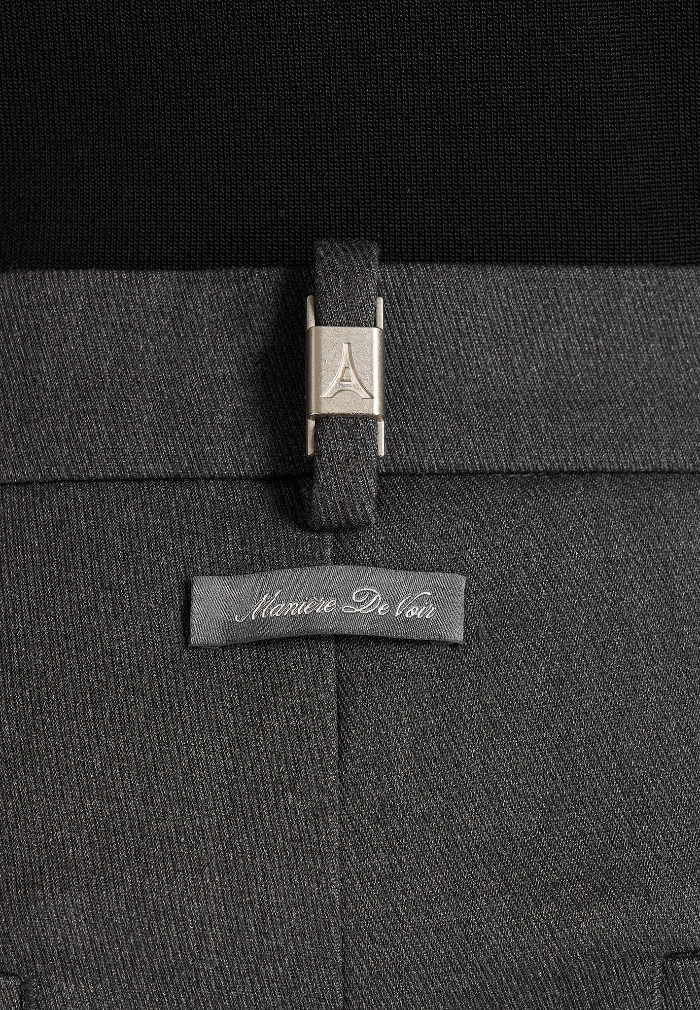 Boris - Tailored Button Cuff Trousers - Grey
