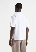 TS001 - Unisex Signature Relaxed fit Cotton T-Shirt - White