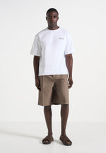 Kian - Circuit De Monaco Cotton T-Shirt - White