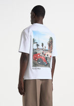 Kian - Circuit De Monaco Cotton T-Shirt - White