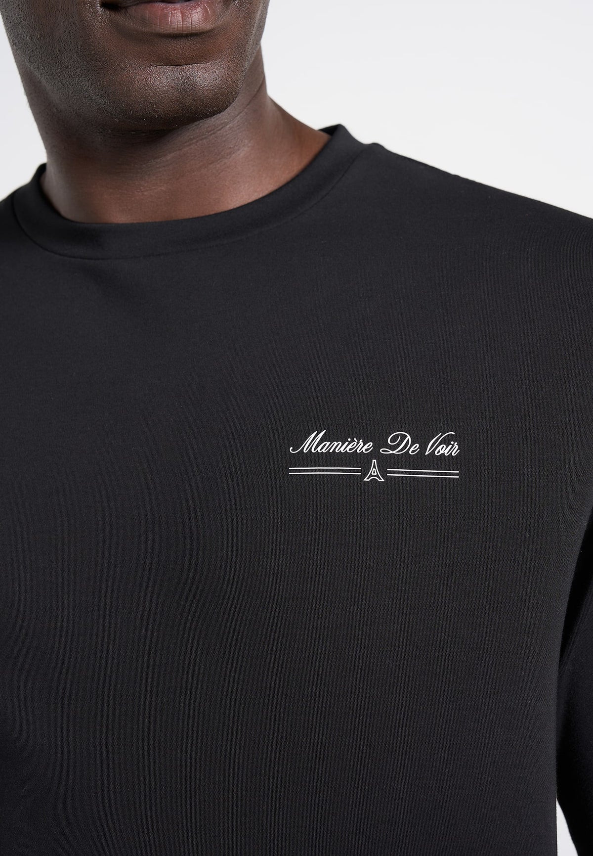 Kian - Circuit De Monaco Cotton T-Shirt - Black