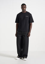 Kian - Circuit De Monaco Cotton T-Shirt - Black