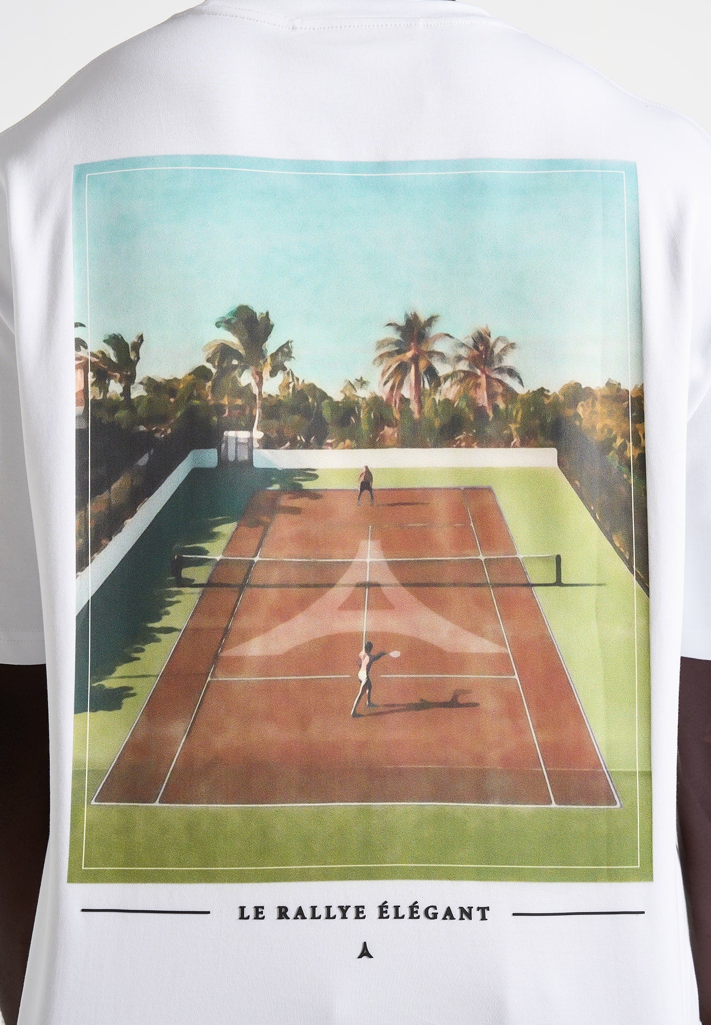 Aaron - Club Saint-Tropez Cotton T-Shirt - White