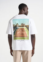 Aaron - Club Saint-Tropez Cotton T-Shirt - White