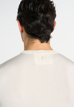 Ellis - Luxe Knitted T-Shirt - Cream