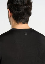 Ellis - Luxe Knitted T-Shirt - Black